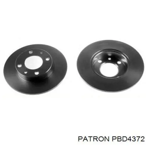 Диск гальмівний задній Ford 9M512A315BB