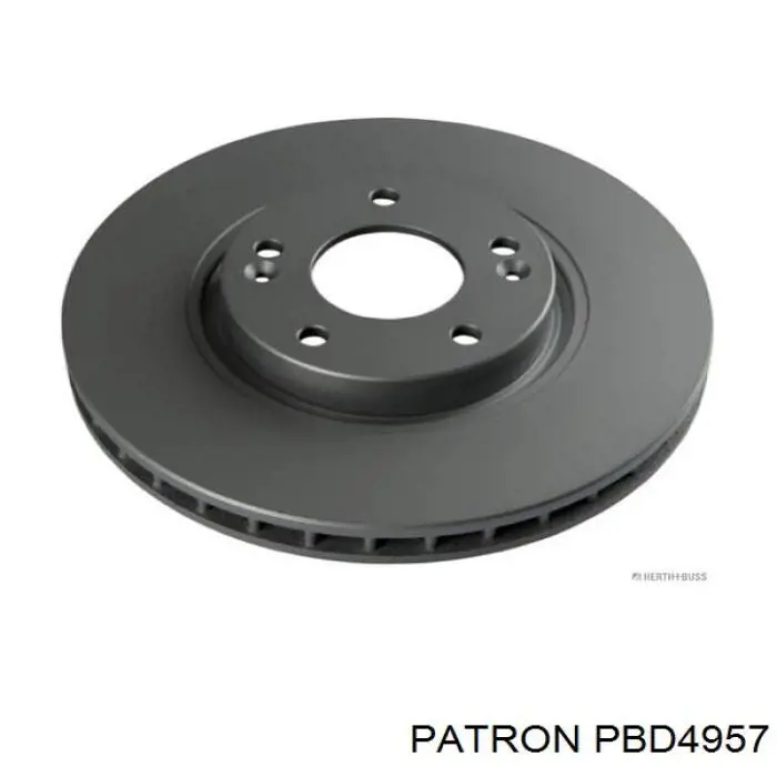 PBD4957 Patron диск гальмівний передній