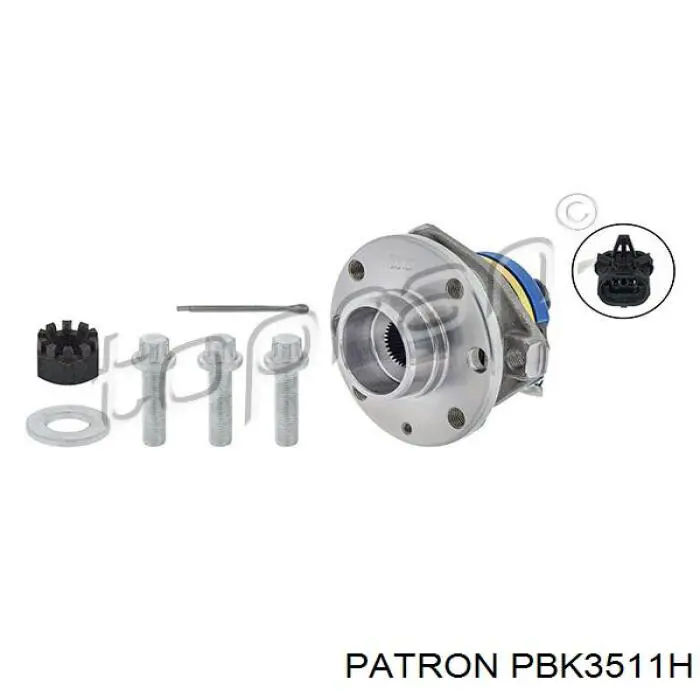 Передня маточина GH30910 GMB