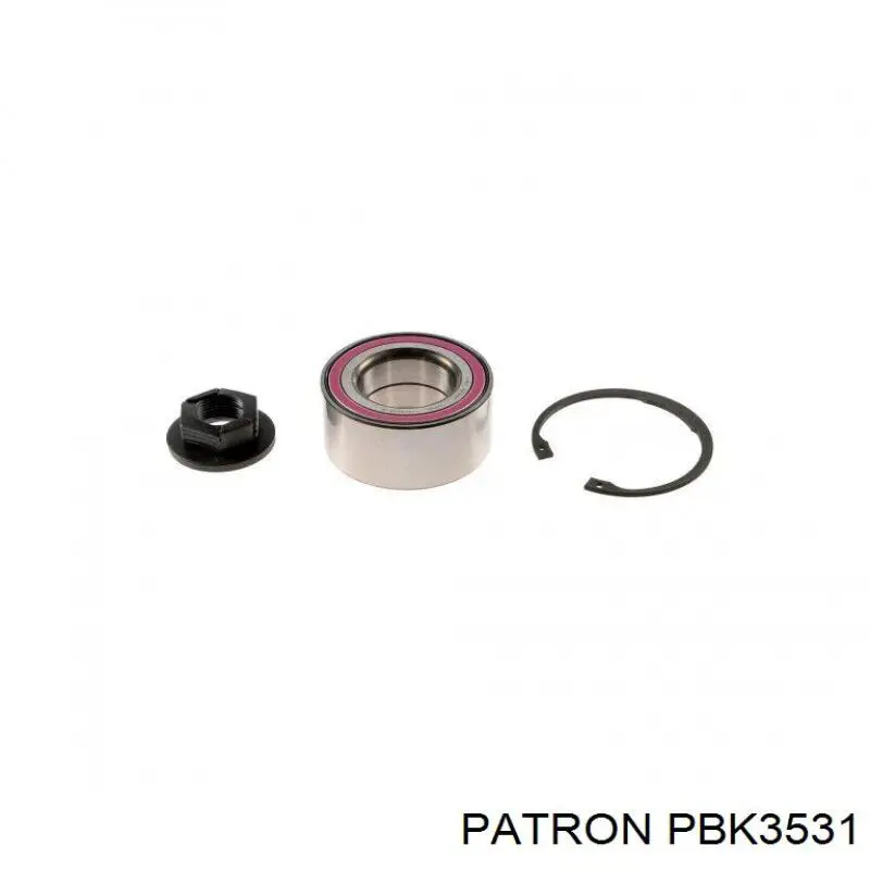 PBK3531 Patron Підшипник маточини передньої