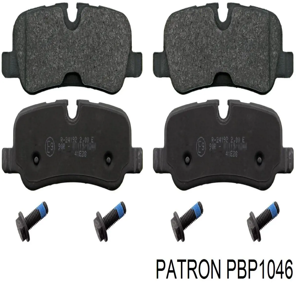 Колодки гальмові задні, дискові PBP1046 Patron