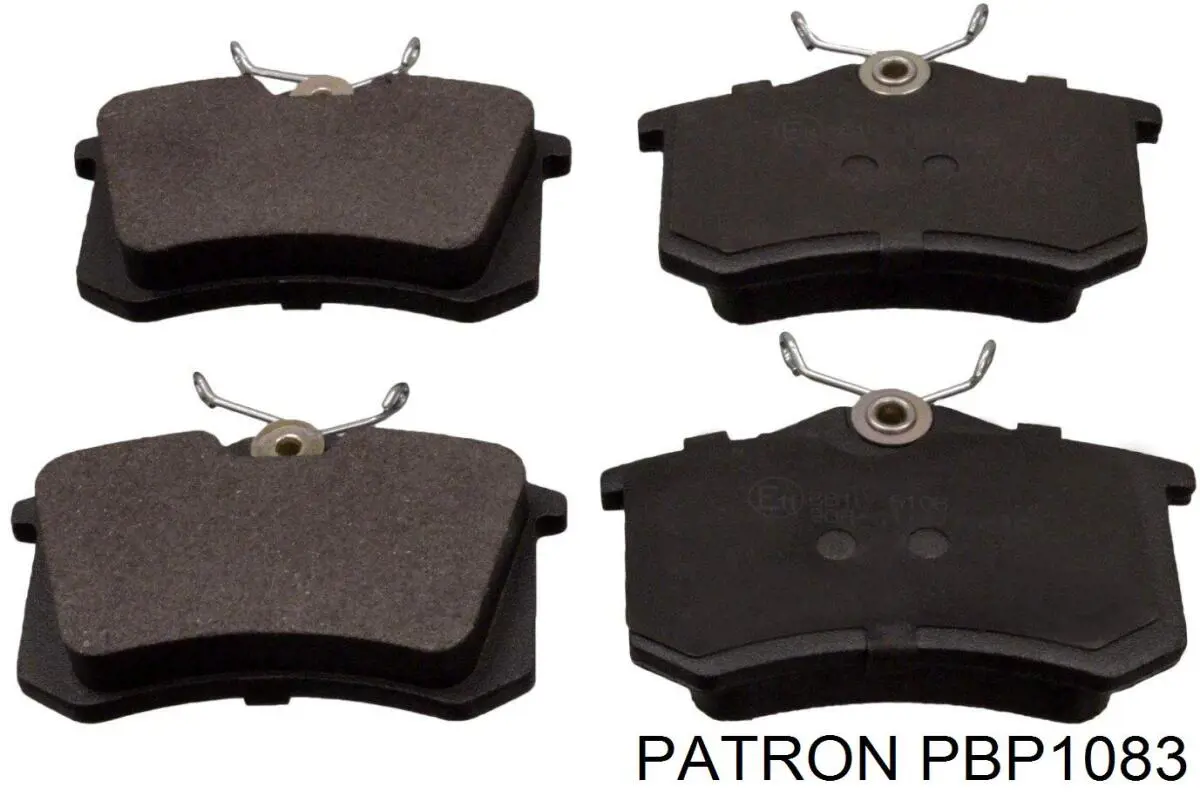 Задні гальмівні колодки PBP1083 Patron