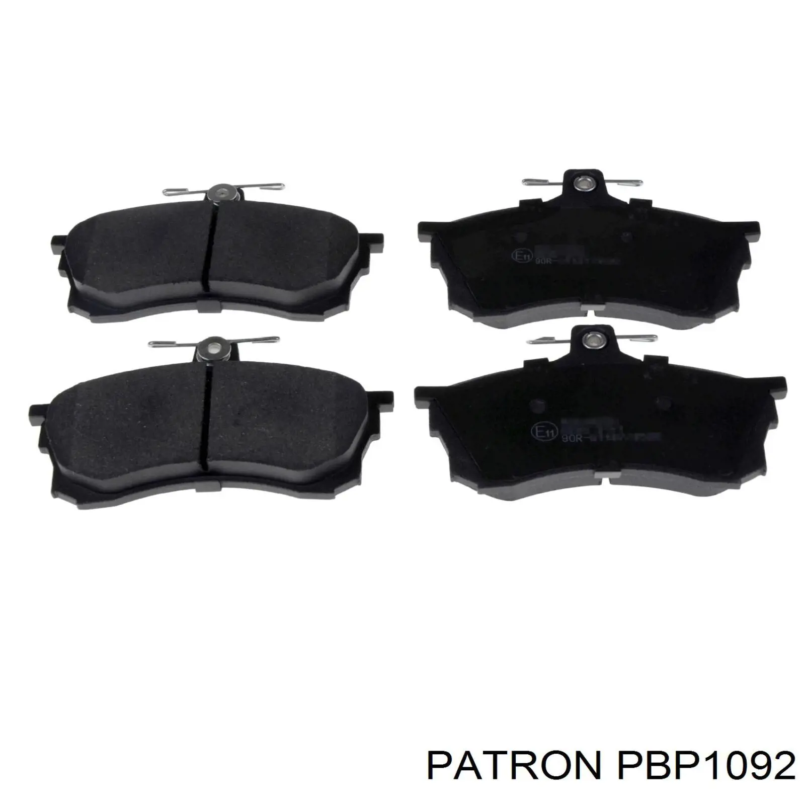 Купити DBP511116 Mitsubishi Колодки гальмівні передні, дискові
