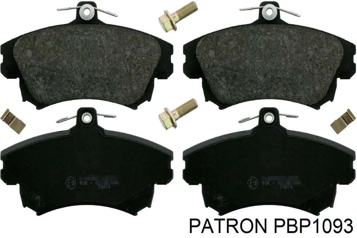 PBP1093 Patron Передні гальмівні колодки