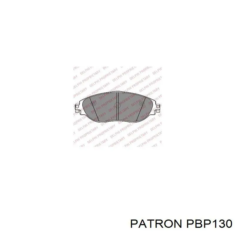 PBP130 Patron Передні гальмівні колодки