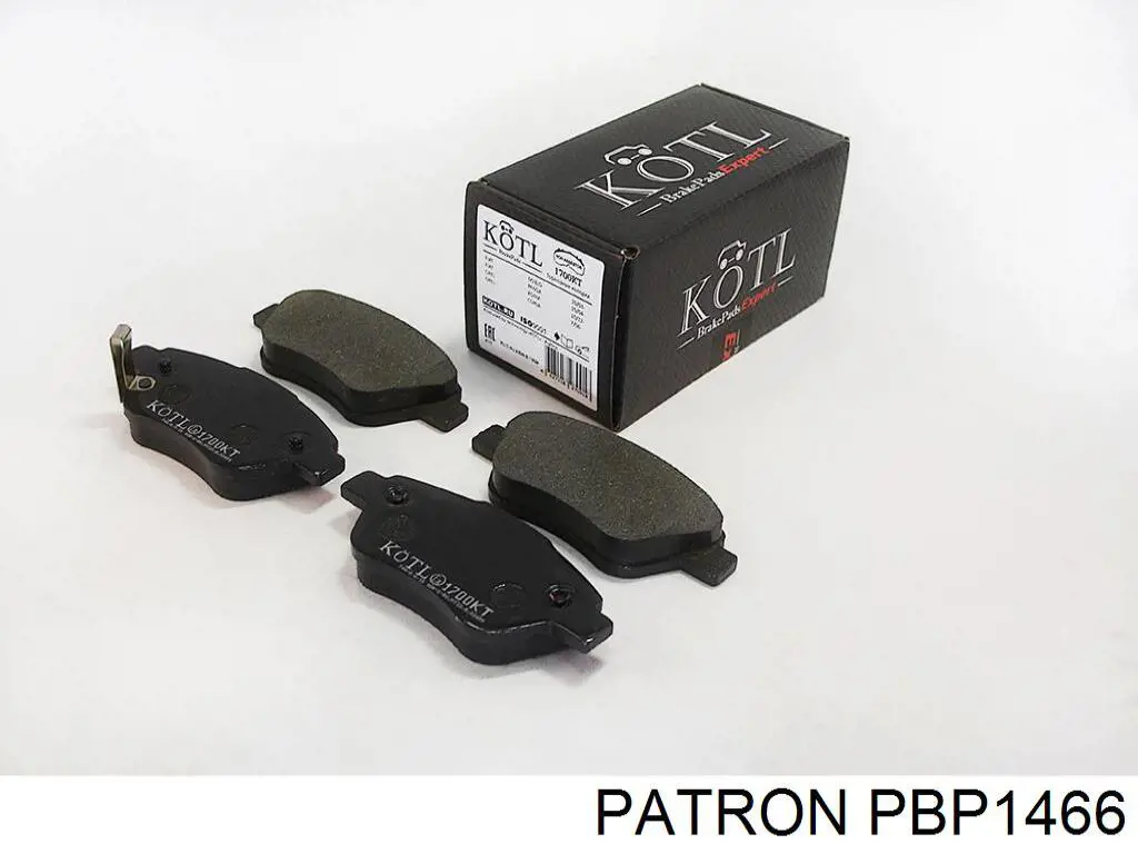 Передні тормозні колодки PBP1466 Patron