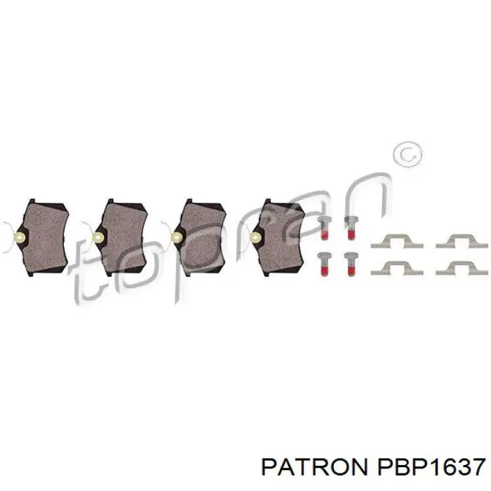 Колодки гальмові задні, дискові 440603530R Nissan