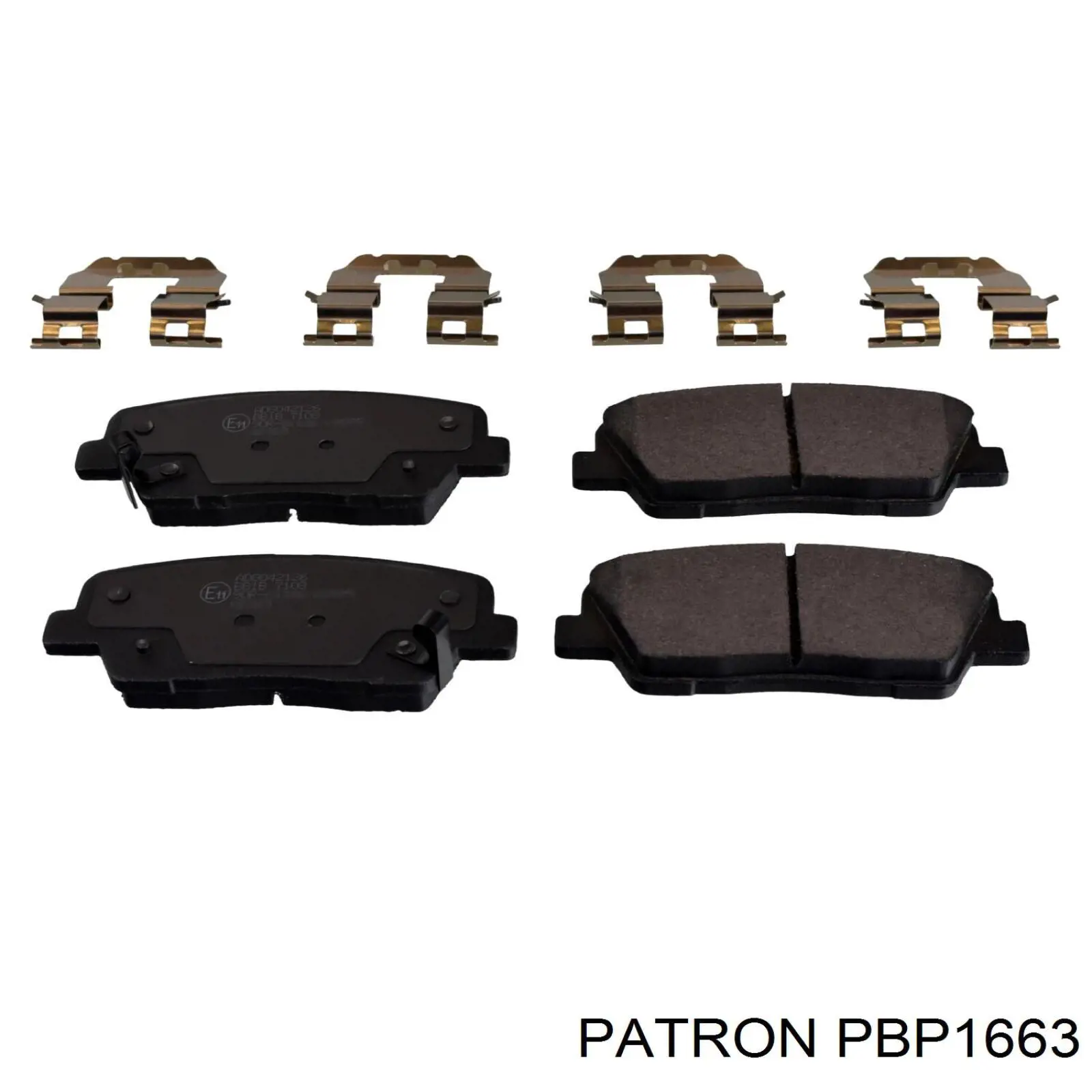 Задні гальмівні колодки Mando 583022PA70 ціна, від 22.81 USD