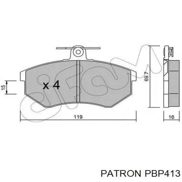 Гальмівні колодки Rider RDT113501080 ціна, від 9.18 USD