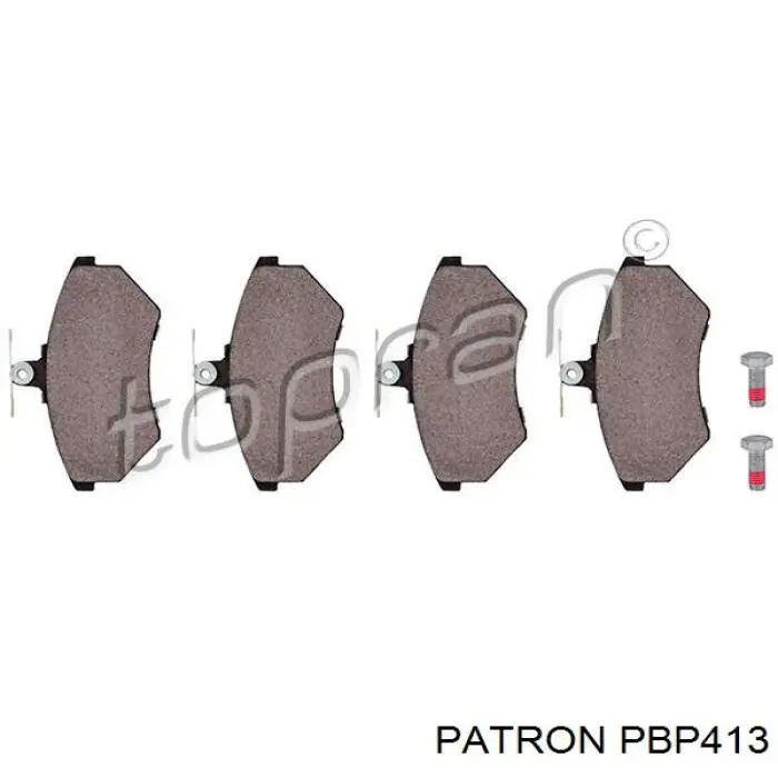 Тормозні колодки AMP/Paradowscy BF2905
