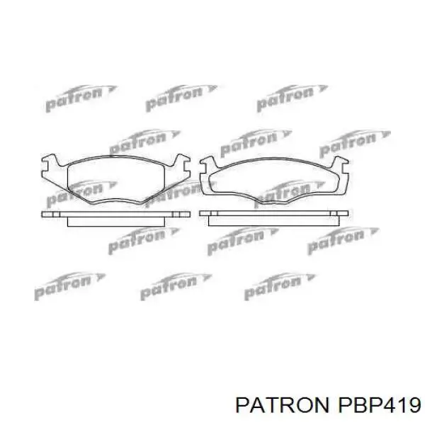 Гальмівні колодки Patron PBP419 ціна, від 12.66 USD