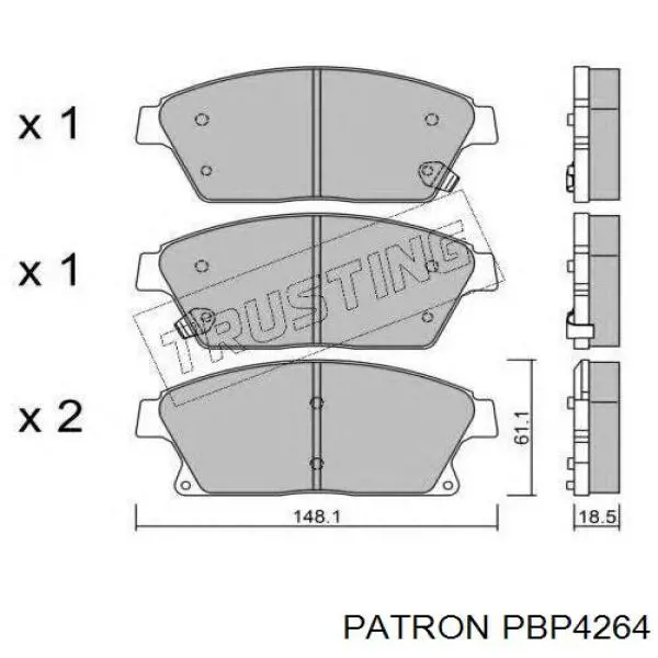 Тормозні колодки General Motors 542115