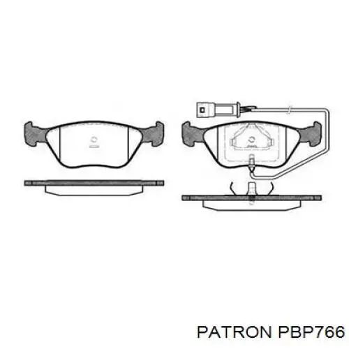 93VX2K021AA Ford Передні гальмівні колодки