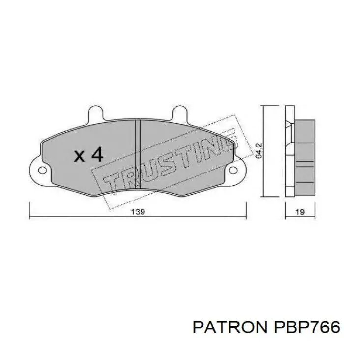 Тормозні колодки Ford 93VX2K021AA