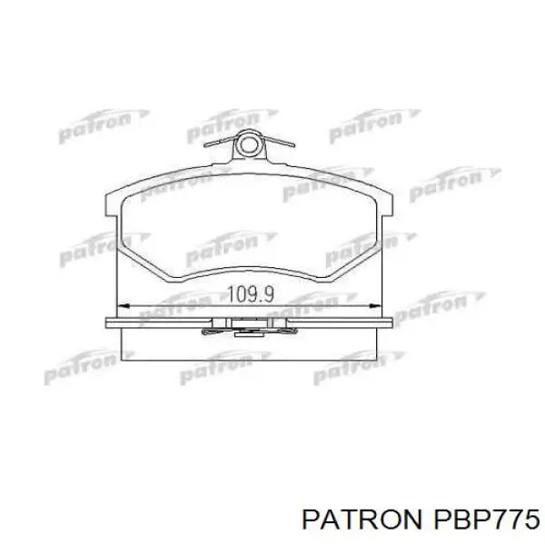 Гальмівні колодки Patron PBP775 ціна, від 13.72 USD