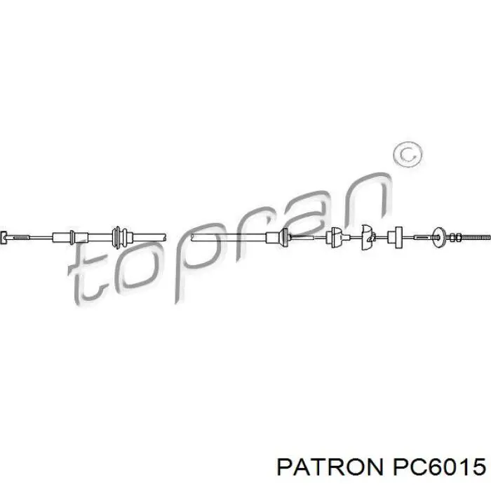 Трос зчеплення PC6015 Patron