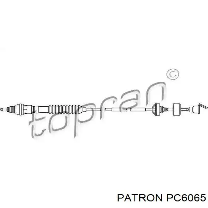 Трос зчеплення PC6065 Patron