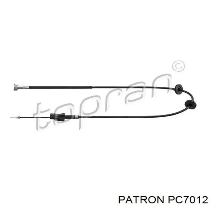 Трос приводу спідометра PC7012 Patron