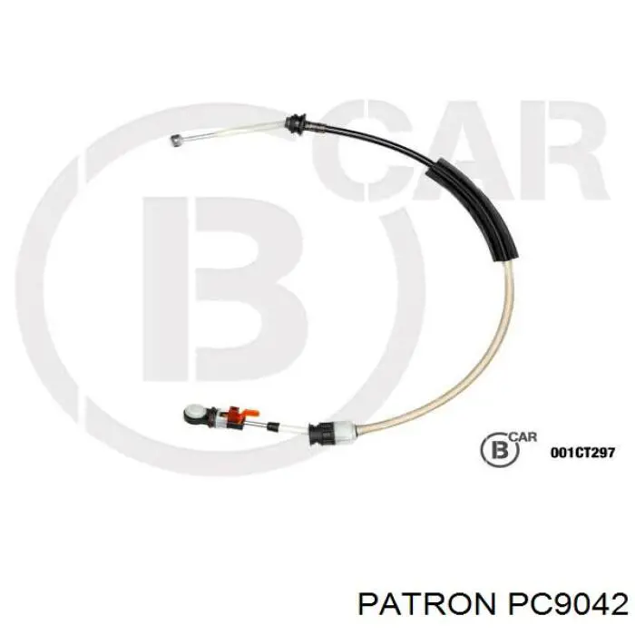 PC9042 Patron Трос перемикання передач, вибору передачі