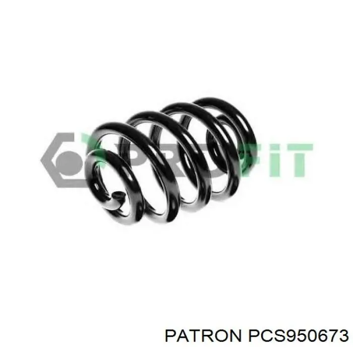 PCS950673 Patron Пружина підвіски задня