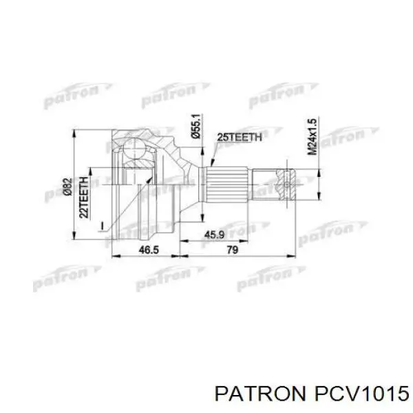 Купити 75901S Ruville Шарнір приводу зовнішній