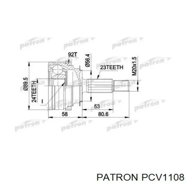 Граната колісна Metelli 151108 ціна, від 85.49 USD