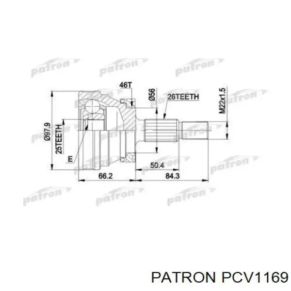 Купити 76407 Ruville Шарнір приводу зовнішній