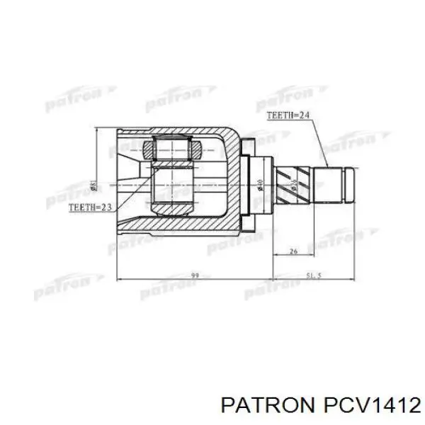 Піввісь передня, права Nissan/Infiniti 39204AU025 ціна, від 438.76 USD