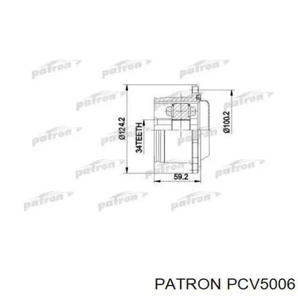 Купити PCV5006 Patron Граната внутрішня ліва
