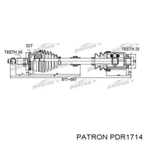 OK20126251A Hyundai/Kia Барабан гальмівний задній