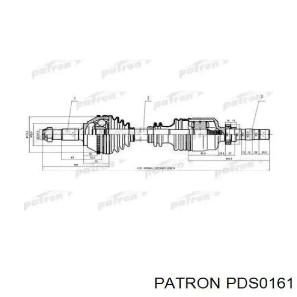 Піввісь передня, права Fiat/Alfa/Lancia 1491244080 ціна, від 59.59 USD