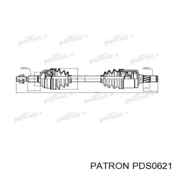 Привід передній лівий Chrysler 52104701AB ціна, від 75.15 USD