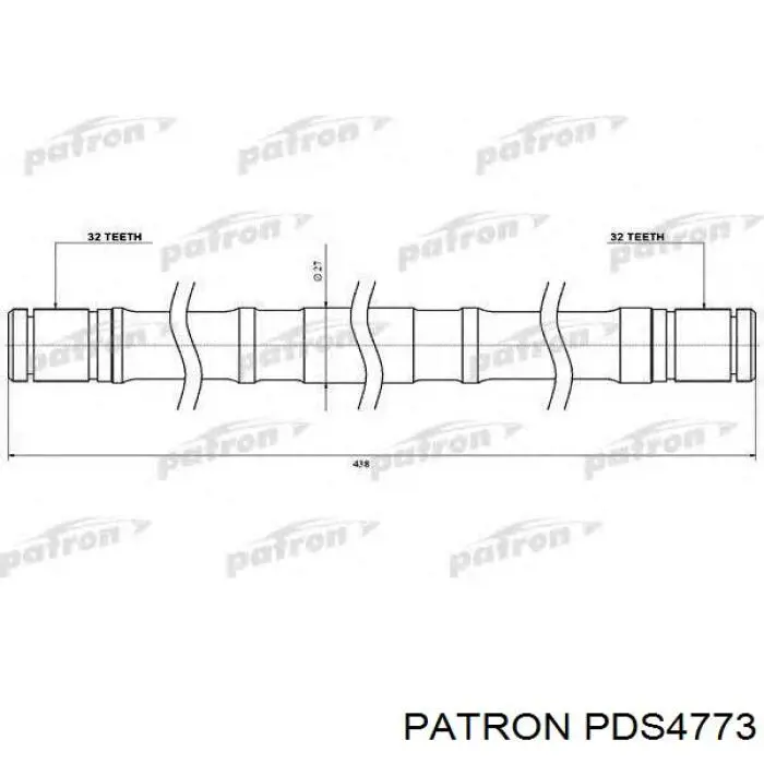 Піввісь права 302004190282 Magneti Marelli