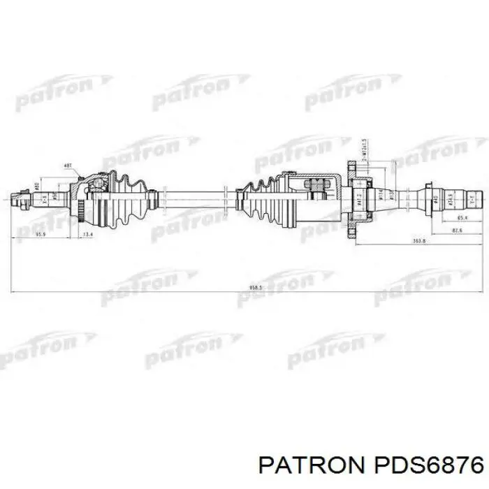 NCV72101 GSP Привід лівий