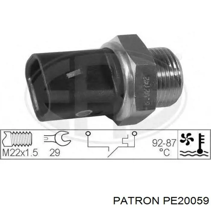 Датчик температури радіатора GP ORK98435734 ціна, від 6.79 USD