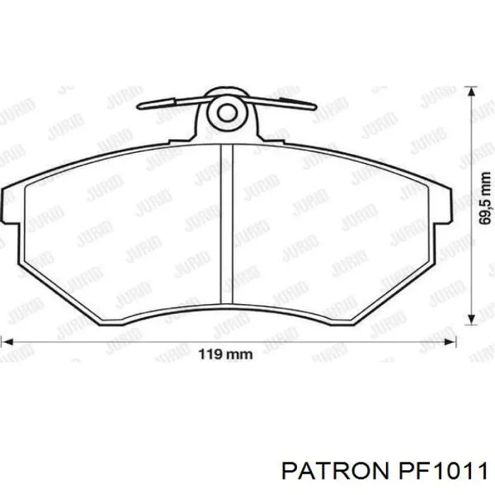 Купити PF1011 Patron Автомобільний фільтр повітря