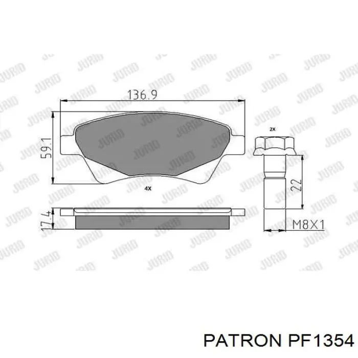 Повітряний фільтр 00001444WN Peugeot/Citroen