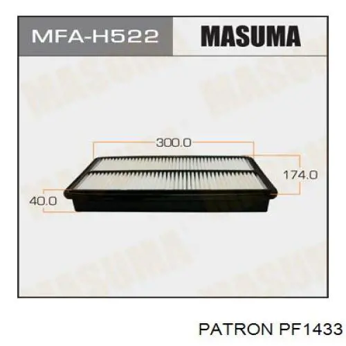 EAF00167T Mando Повітряний фільтр двигуна