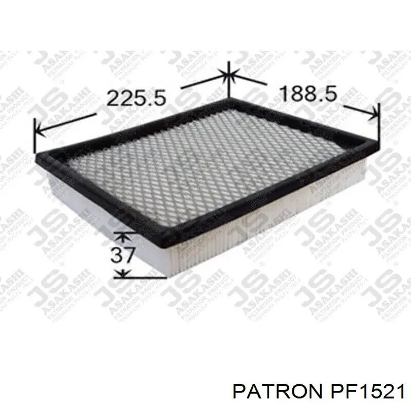 Повітряний фільтр A1883 Purflux