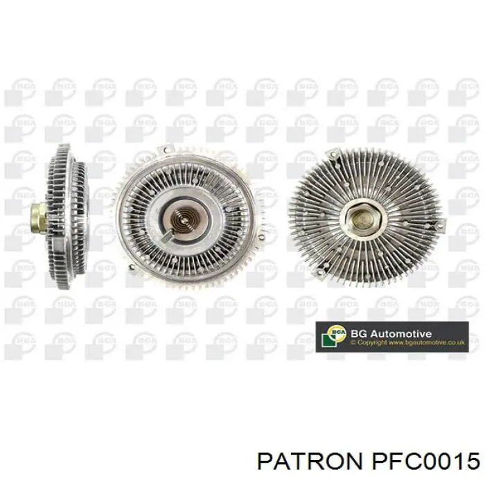 Купити PFC0015 Patron Муфта вязкостная системи охолодження