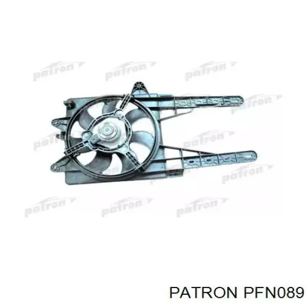 PFN089 Patron Дифузор радіатора охолодження, в зборі з мотором і крильчаткою