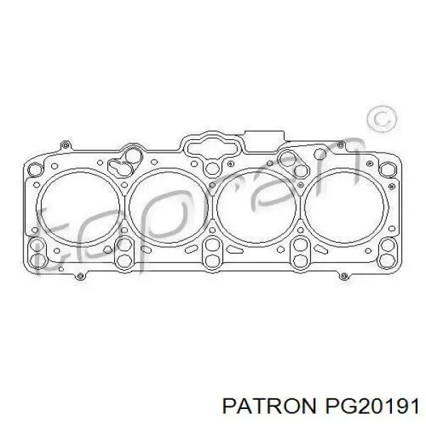 Прокладка головки блока циліндрів (ГБЦ) 1100653 Ford