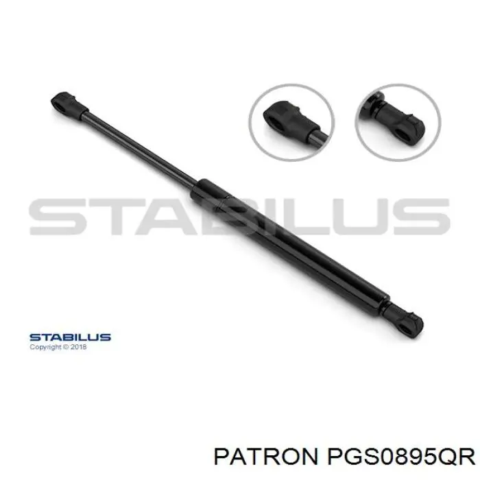 Амортизатор капота 1315331001 ZF Parts