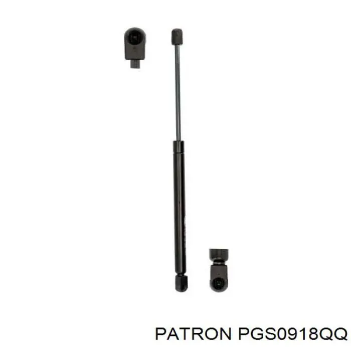 AG51175 Optimal Амортизатор кришки багажника / двері 3/5-ї задньої