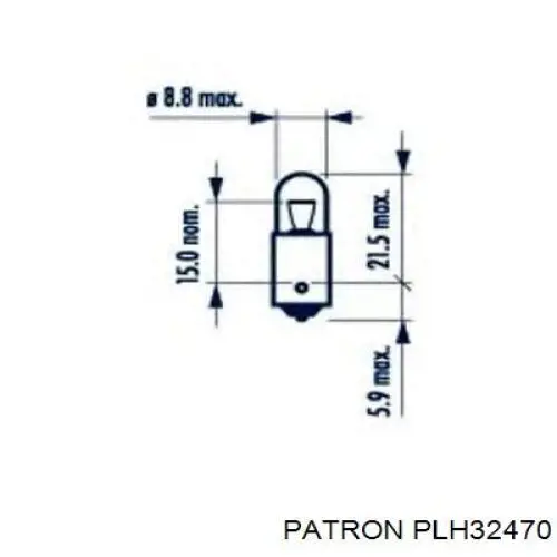 Купити SL1203 Shafer Лампочка галогенна