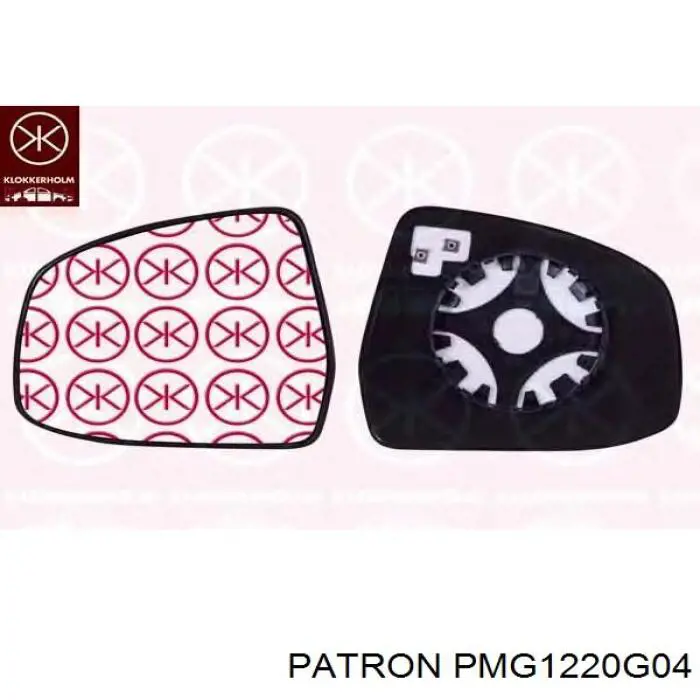 Дзеркальний елемент дзеркала заднього виду, правого PMG1220G04 Patron