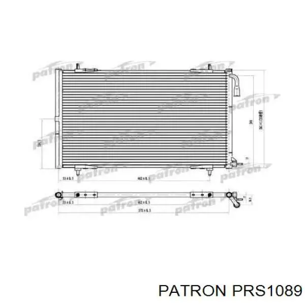 Конденсатор кондиціонера Peugeot/Citroen 9637524080 ціна, від 58.46 USD