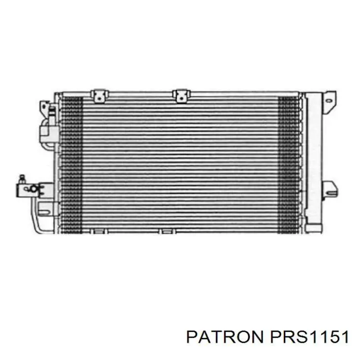 Радіатор кондиціонера C12120 Sato Tech