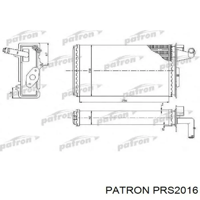 Радіатор пічки (обігрівача) Chrysler 1216003 ціна, від 21.61 USD