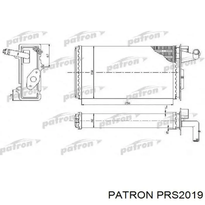 Радіатор пічки (обігрівача) Magneti Marelli BR411 ціна, від 17.71 USD